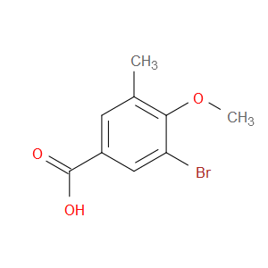 3-Bromo-4-methoxy-5-methylbenzoic acid