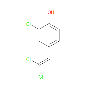 2-Chloro-4-(2,2-dichloroethenyl)phenol