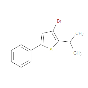 3-Bromo-2-(1-methylethyl)-5-phenylthiophene