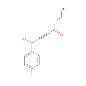 2-Butynoic acid, 4-hydroxy-4-(4-iodophenyl)-, ethyl ester