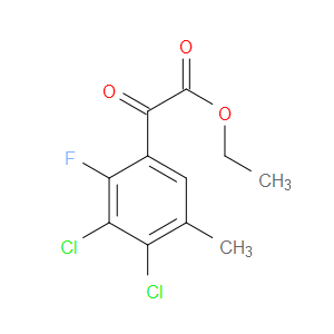 ethyl 2-(3,4-dichloro-2-fluoro-5-methylphenyl)-2-oxoacetate