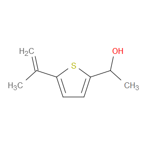 α-Methyl-5-(1-methylethenyl)-2-thiophenemethanol