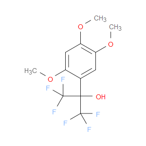 2,4,5-Trimethoxy-α,α-bis(trifluoromethyl)benzenemethanol