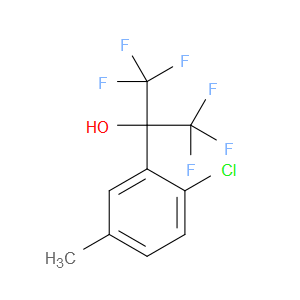 2-Chloro-5-methyl-α,α-bis(trifluoromethyl)benzenemethanol