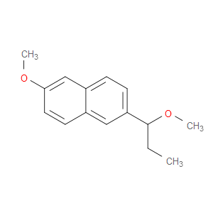 Naphthalene, 2-methoxy-6-(1-methoxypropyl)-