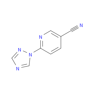 6-(1H-1,2,4-Triazol-1-yl)-3-pyridinecarbonitrile