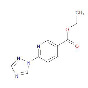 Ethyl 6-(1H-1,2,4-triazol-1-yl)-3-pyridinecarboxylate