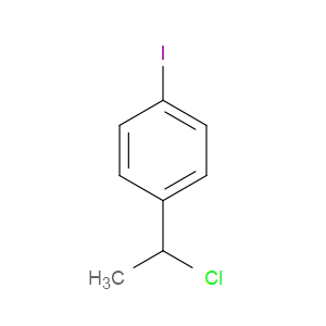 Benzene, 1-(1-chloroethyl)-4-iodo-