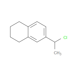 6-(1-Chloroethyl)-1,2,3,4-tetrahydronaphthalene