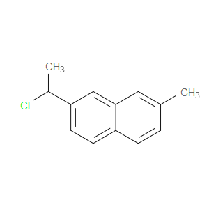 Naphthalene, 2-(1-chloroethyl)-7-methyl-