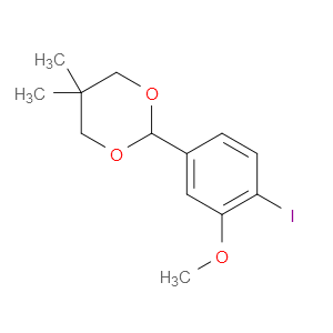 2-(4-Iodo-3-methoxyphenyl)-5,5-dimethyl-1,3-dioxane