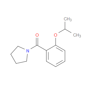 (2-isopropoxyphenyl)(pyrrolidin-1-yl)methanone