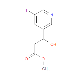 Methyl β-hydroxy-5-iodo-3-pyridinepropanoate