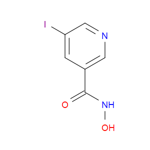 N-Hydroxy-5-iodo-3-pyridinecarboxamide