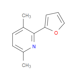 Pyridine, 2-(2-furanyl)-3,6-dimethyl-