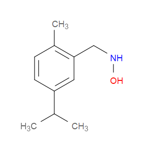 N-Hydroxy-2-methyl-5-(1-methylethyl)benzenemethanamine