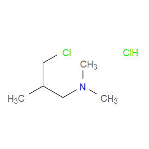 3-chloro-N,N,2-trimethylpropan-1-amine hydrochloride