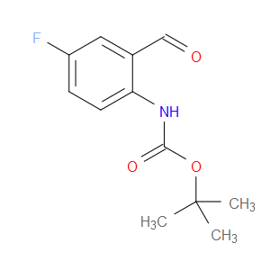 Carbamic acid, (4-fluoro-2-formylphenyl)-, 1,1-dimethylethyl ester