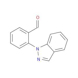 Benzaldehyde, 2-(1H-indazol-1-yl)-