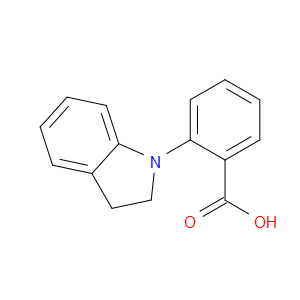 2-(2,3-Dihydro-1H-indol-1-yl)benzoic acid