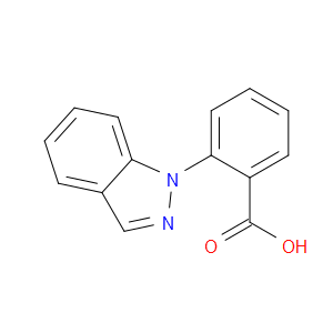 Benzoic acid, 2-(1H-indazol-1-yl)-