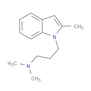 N,N,2-Trimethyl-1H-indole-1-propanamine