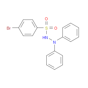 4-Bromobenzenesulfonic acid 2,2-diphenylhydrazide