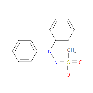 Methanesulfonic acid, 2,2-diphenylhydrazide