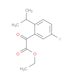 ethyl 2-(5-fluoro-2-isopropylphenyl)-2-oxoacetate
