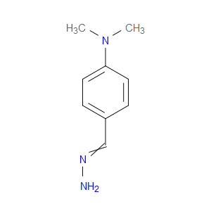 Benzaldehyde, 4-(dimethylamino)-, hydrazone