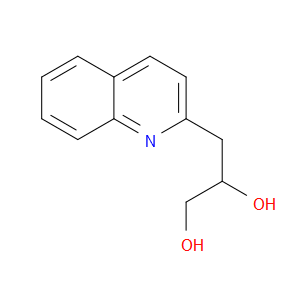 3-(2-Quinolinyl)-1,2-propanediol
