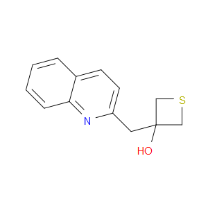 3-(2-Quinolinylmethyl)-3-thietanol