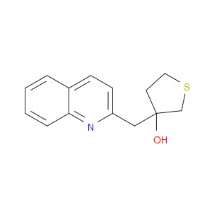Tetrahydro-3-(2-quinolinylmethyl)thiophene-3-ol