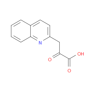 α-Oxo-2-quinolinepropanoic acid
