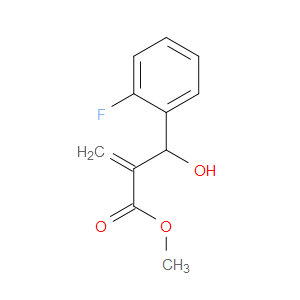 Methyl 2-fluoro-β-hydroxy-α-methylenebenzenepropanoate