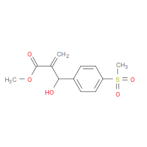 Methyl β-hydroxy-α-methylene-4-(methylsulfonyl)benzenepropanoate