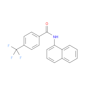 N-1-Naphthalenyl-4-(trifluoromethyl)benzamide