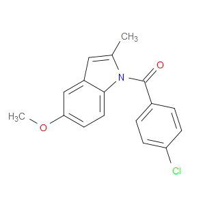 (4-Chlorophenyl)(5-methoxy-2-methyl-1H-indol-1-yl)methanone