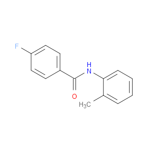 4-Fluoro-N-(2-methylphenyl)benzamide