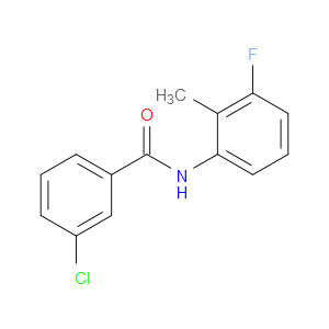 3-Chloro-N-(3-fluoro-2-methylphenyl)benzamide