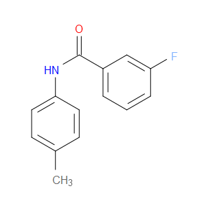 3-Fluoro-N-(4-methylphenyl)benzamide