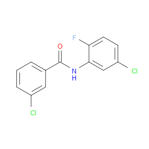 3-Chloro-N-(5-chloro-2-fluorophenyl)benzamide
