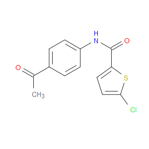 N-(4-Acetylphenyl)-5-chloro-2-thiophenecarboxamide
