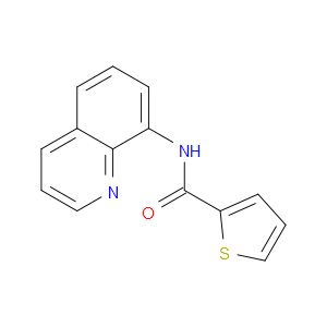 N-8-Quinolinyl-2-thiophenecarboxamide