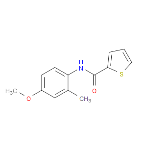 N-(4-Methoxy-2-methylphenyl)-2-thiophenecarboxamide