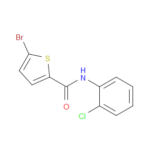 5-Bromo-N-(2-chlorophenyl)-2-thiophenecarboxamide