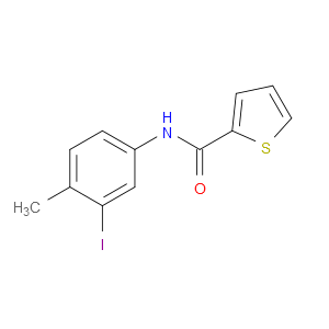N-(3-Iodo-4-methylphenyl)-2-thiophenecarboxamide