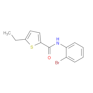 N-(2-Bromophenyl)-5-ethyl-2-thiophenecarboxamide