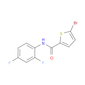 5-Bromo-N-(2,4-difluorophenyl)-2-thiophenecarboxamide
