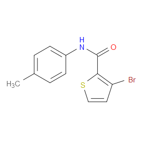 3-Bromo-N-(4-methylphenyl)-2-thiophenecarboxamide
